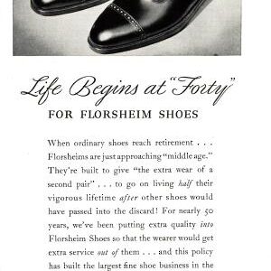 Florsheim Ad 1937