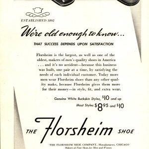 Florsheim Ad 1940