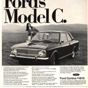 Ford Cortina Ad 1967 May