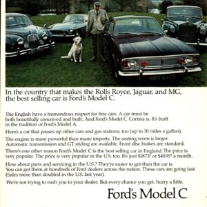 Ford Cortina Ad 1968 March
