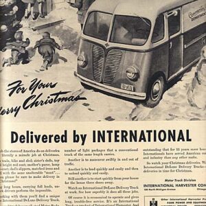 International Harvester Truck Ad 1946