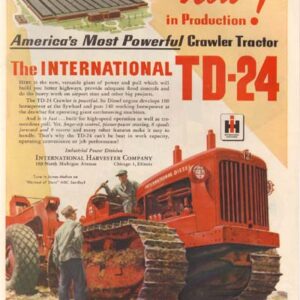 International Harvester Truck Ad 1948