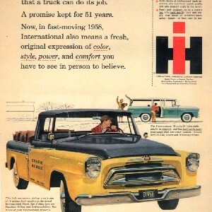 International Harvester Truck Ad 1958