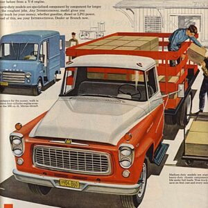 International Harvester Truck Ad 1960 February