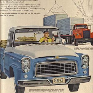 International Harvester Truck Ad 1960 July