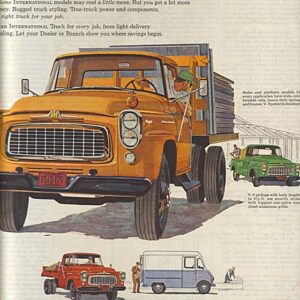 International Harvester Truck Ad 1960 June