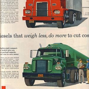 International Harvester Truck Ad 1960 March