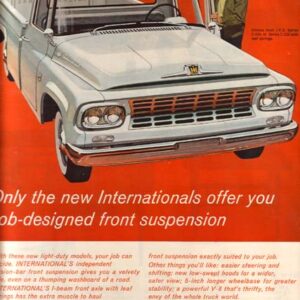 International Harvester Truck Ad 1961