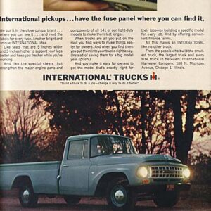 International Harvester Truck Ad 1964