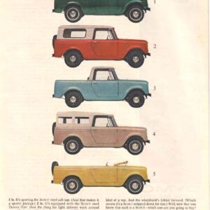 International Harvester Truck Ad 1964 April