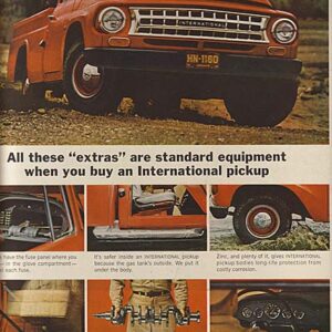 International Harvester Truck Ad 1964 October