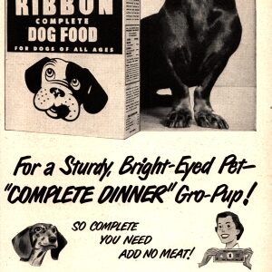 Kellogg's Dog Food Ad 1950