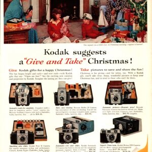 Kodak Camera Ad 1959 December
