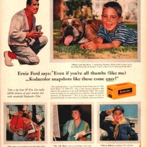 Kodak Camera Film Ad 1959 August