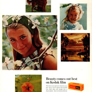 Kodak Camera Film Ad 1966 June