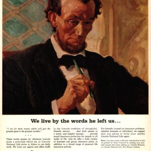 Lincoln National Life Insurance Company Ad 1965