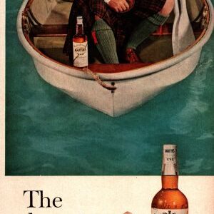 Martin's Scotch Whiskey Ad 1959