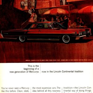 Mercury Ad 1964 November