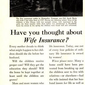 National Life Insurance Company Ad 1940