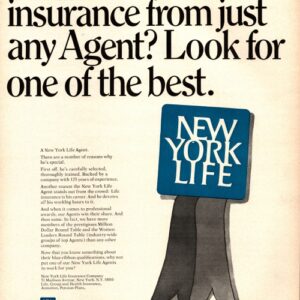 New York Life Insurance Company Ad 1969