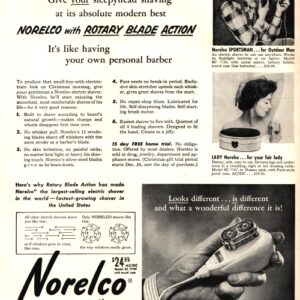 Norelco Ad 1955