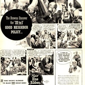 Pabst Ad 1941 April