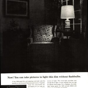 Polaroid Camera Ad 1960 February