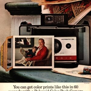 Polaroid Camera Ad 1966 May