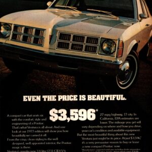 Pontiac Ventura Ad 1977