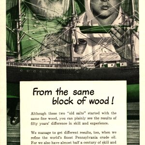 Quaker State Oil Ad 1947