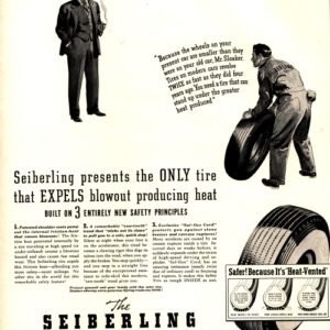 Seiberling Tires Ad 1940