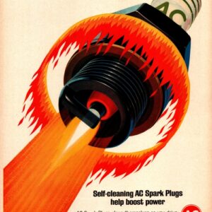 AC Spark Plugs Ad 1965 January