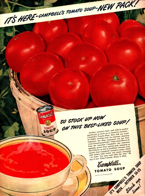 Campbell's Ad 1947 October - Vintage Ads and Stuff