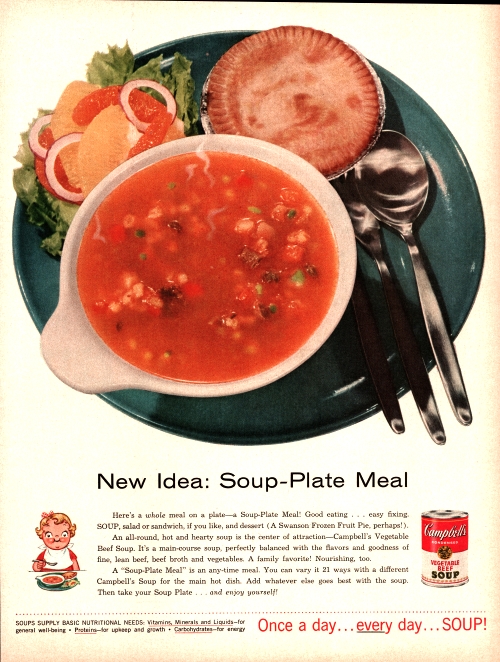 1959 Ad Landlubbers Campbells Oyster Stew Frozen Soup Fondue Scalloped –  Period Paper Historic Art LLC