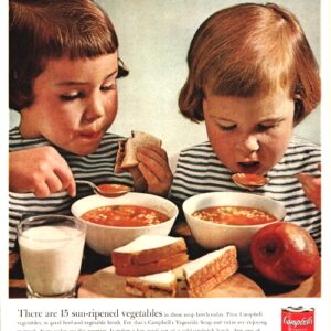 Campbell’s Ad 1961 April