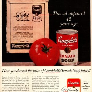 Campbell’s Ad 1963 - December