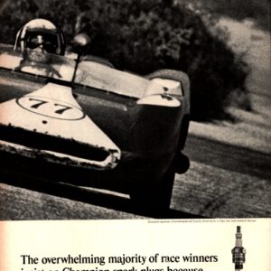 Champion Spark Plugs Ad 1964 June