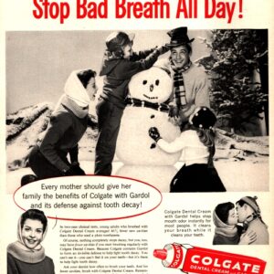 Colgate Ad 1960 January
