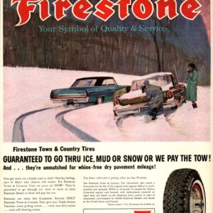 Firestone Tires Ad 1963