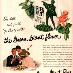 Green Giant Ad 1956 December