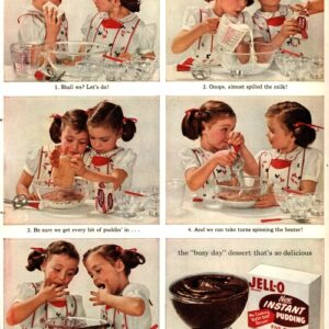 Jell-O Ad 1955 December