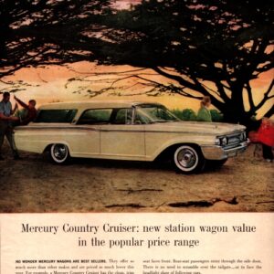 Mercury Country Cruiser Station Wagon Ad 1960