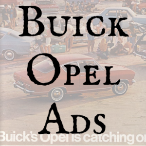 Buick Opel Ads