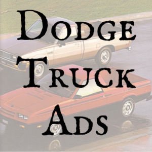Dodge Truck Ads