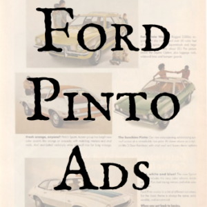 Ford Pinto Ads