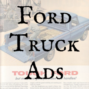 Ford Truck Ads