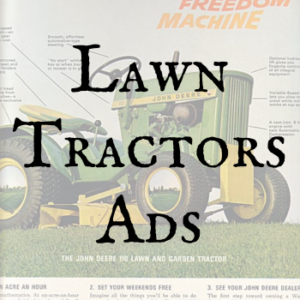 Lawn Tractors Ads