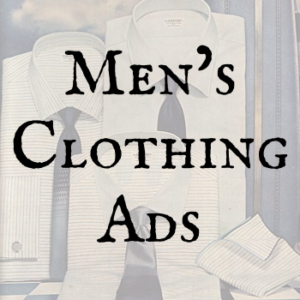 Men's Clothing Ads