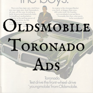 Oldsmobile Toronado Ads
