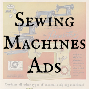 Sewing Machines Ads